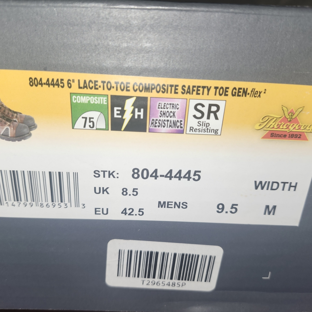 Timberland Men's Brown and Black Outdoor Boots - Picture 3 of 4
